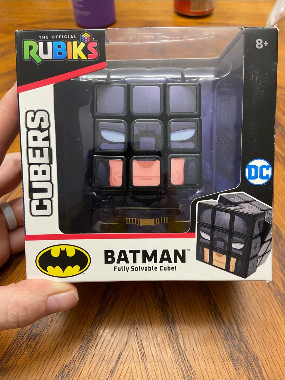 Cubers Batman Puzzle Cube - Black & Purple